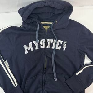 Vintage Avalon  Navy Hoodie Size Small